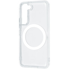 Чохол WAVE Clear Case (PC+TPU) with Magnetic Ring Samsung Galaxy S22