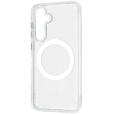 Чохол WAVE Clear Case (PC+TPU) with Magnetic Ring Samsung Galaxy S24 Plus/S25 Plus