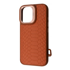 Чохол Kajsa Snake Pattern with Magnetic Ring iPhone 16