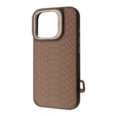 Чохол Kajsa Snake Pattern with Magnetic Ring iPhone 16 Pro Max
