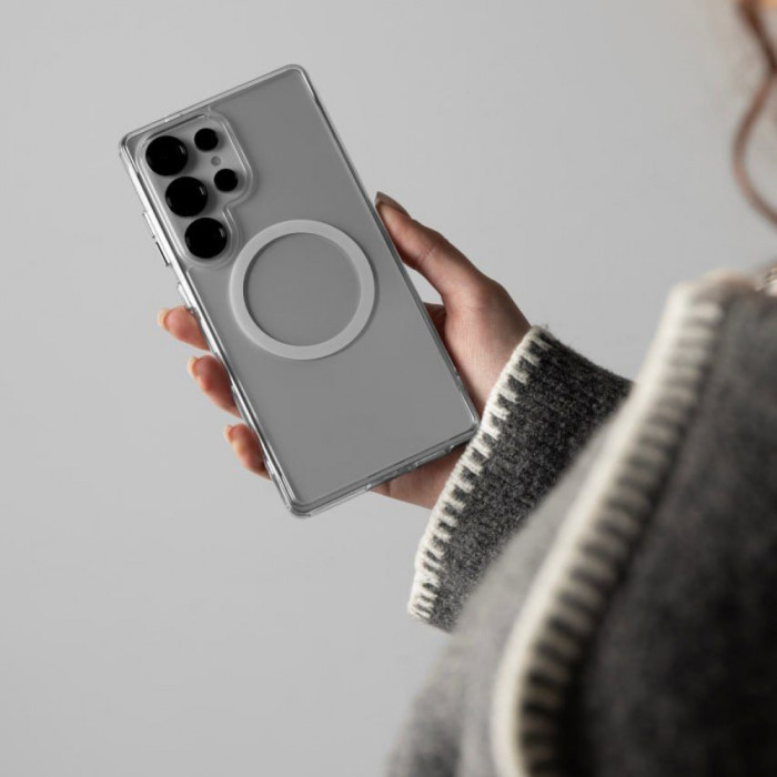 Чохол WAVE Clear Case (PC+TPU) with Magnetic Ring Google Pixel 9A
