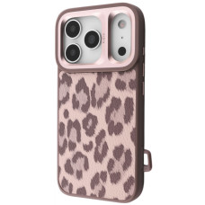 Чохол Kajsa Leopard Pattern with Magnetic Ring iPhone 17 Pro
