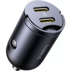 АЗП Baseus Tiny Star Mini Car Charger 2xType-C 30W