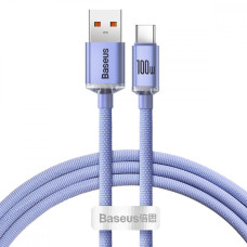 Кабель Baseus Crystal Shine Series Fast Charging Type-C 100W (1.2m)