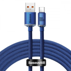 Кабель Baseus Crystal Shine Series Fast Charging Type-C 100W (2m)