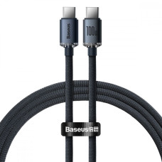 Кабель Baseus Crystal Shine Series Fast Charging Type-C to Type-C 100W (1.2m)