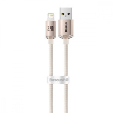 Кабель Baseus Crystal Shine Series Fast Charging Lightning 2.4A (2m)