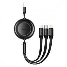 Кабель Baseus Bright Mirror 2 Series 3-in-1 (Micro USB+Lightning+Type-C) 3.5A (1.1m)