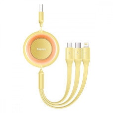Кабель Baseus Bright Mirror 2 Series 3-in-1 (Micro USB+Lightning+Type-C) 3.5A (1.1m)