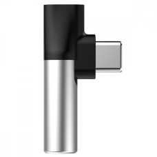 Перехідник AUX Baseus L41 Type-C to Type-C + 3.5mm