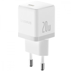 МЗП Baseus Palm Fast Charger 20W (Type-C) + Кабель Type-C to Lightning 20W (1m)