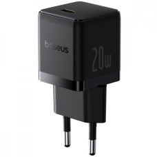 МЗП Baseus Palm Fast Charger 20W (Type-C) + Кабель Type-C to Lightning 20W (1m)