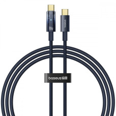 Кабель Baseus Explorer Series Auto Power-Off Type-C to Type-C 100W (1m)