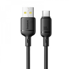 Кабель Baseus Silky Series Fast Charging Type-C 100W (1m)