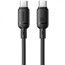 Кабель Baseus Silky Series Fast Charging Type-C to Type-C 100W (1m)