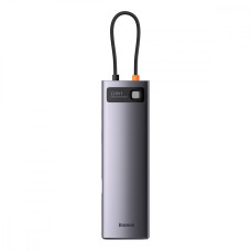 USB-Хаб Baseus Metal Gleam Series 12-in-1 (Type-C to HDMI+USB3.1*2+USB3.0*2+Type-C 3.1+PD+RJ45+SD/TF